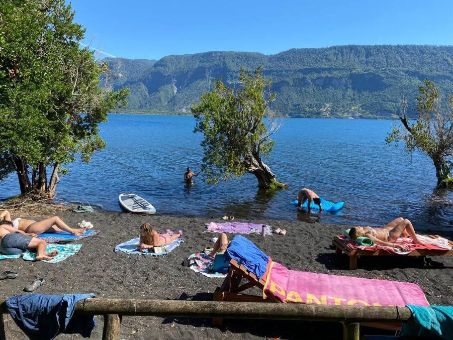 Gran Casa Orilla Playa,12 Personas,5 Dormitorios Coñaripe 외부 사진